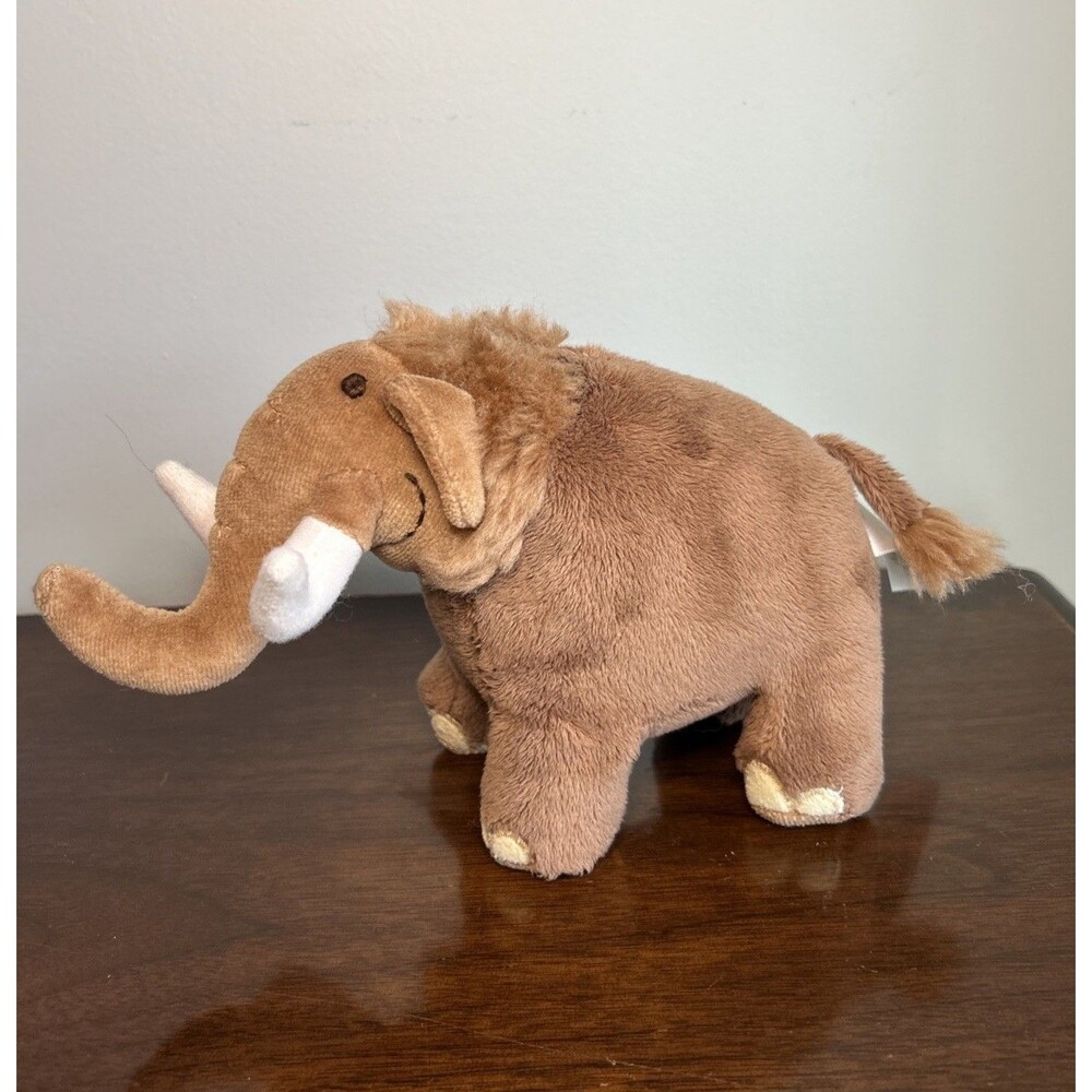 Happy Horse Woolly Mammoth Plush Elephant Brown Stuffed Animal Netherlands 5"